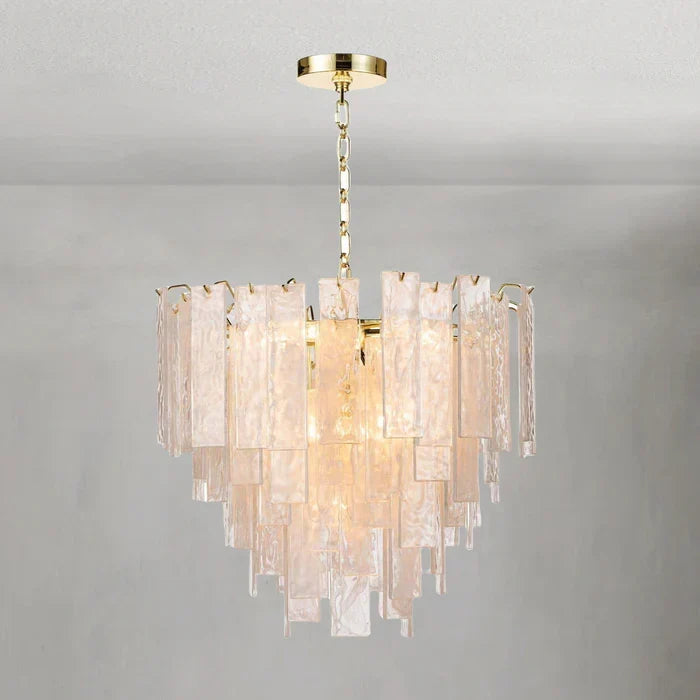 Tidelle Clear Glass Chandelier Small