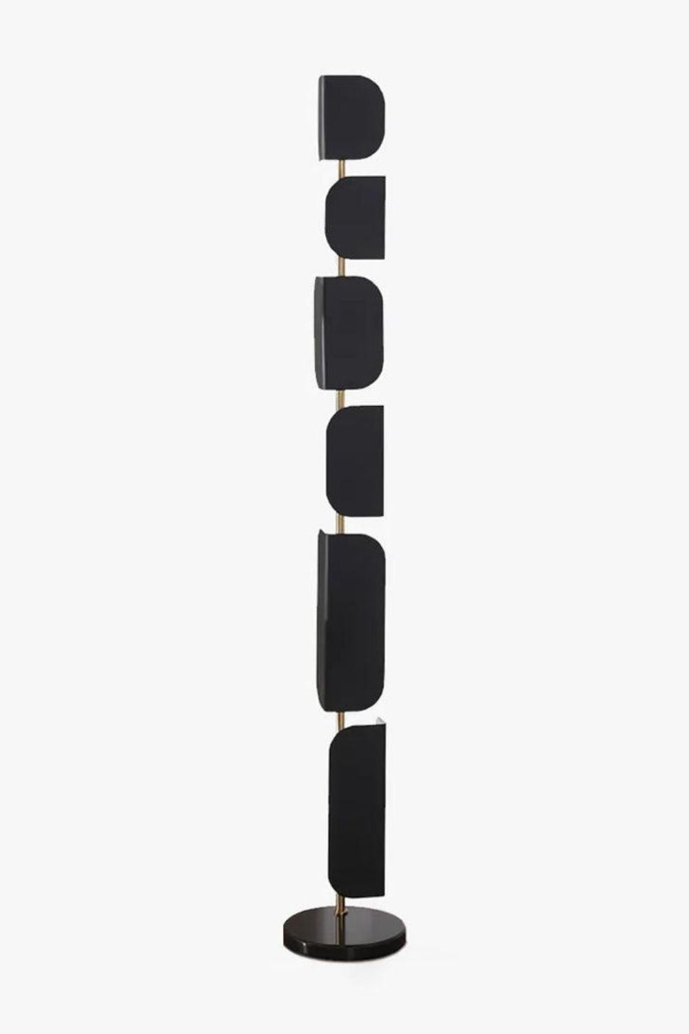 Leagan Stacked Panel Modern Floor Light - view 18 | everlamps