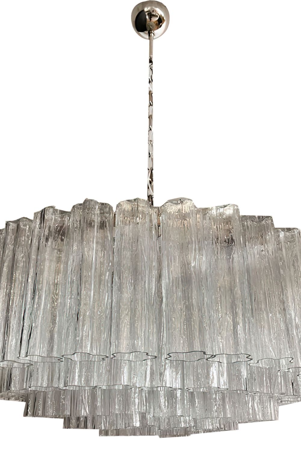 Handcrafted Art Crystal Tube Ceiling Light - view 11 | everlamps