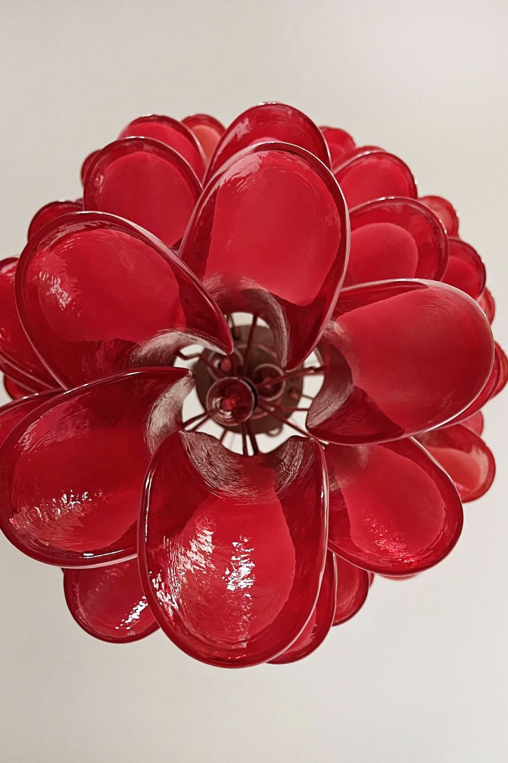 Vintage Italian Art Spiral Chandelier - view 17 | everlamps
