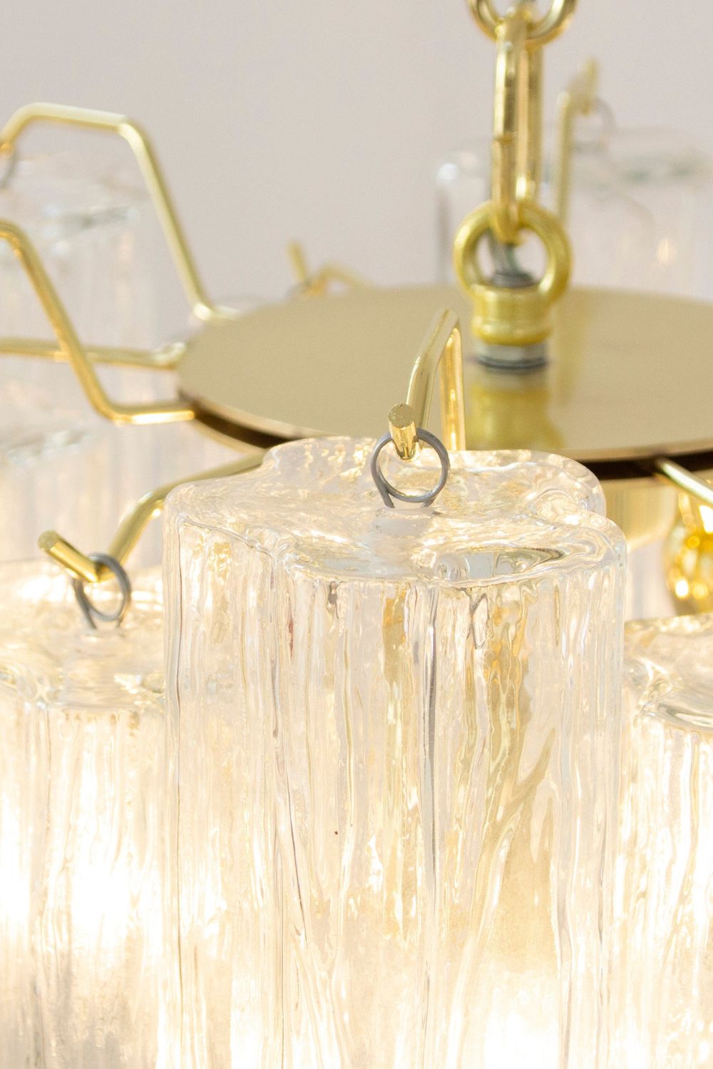 Tronchi Italy clear Art Glass Chandelier - view 10 | everlamps
