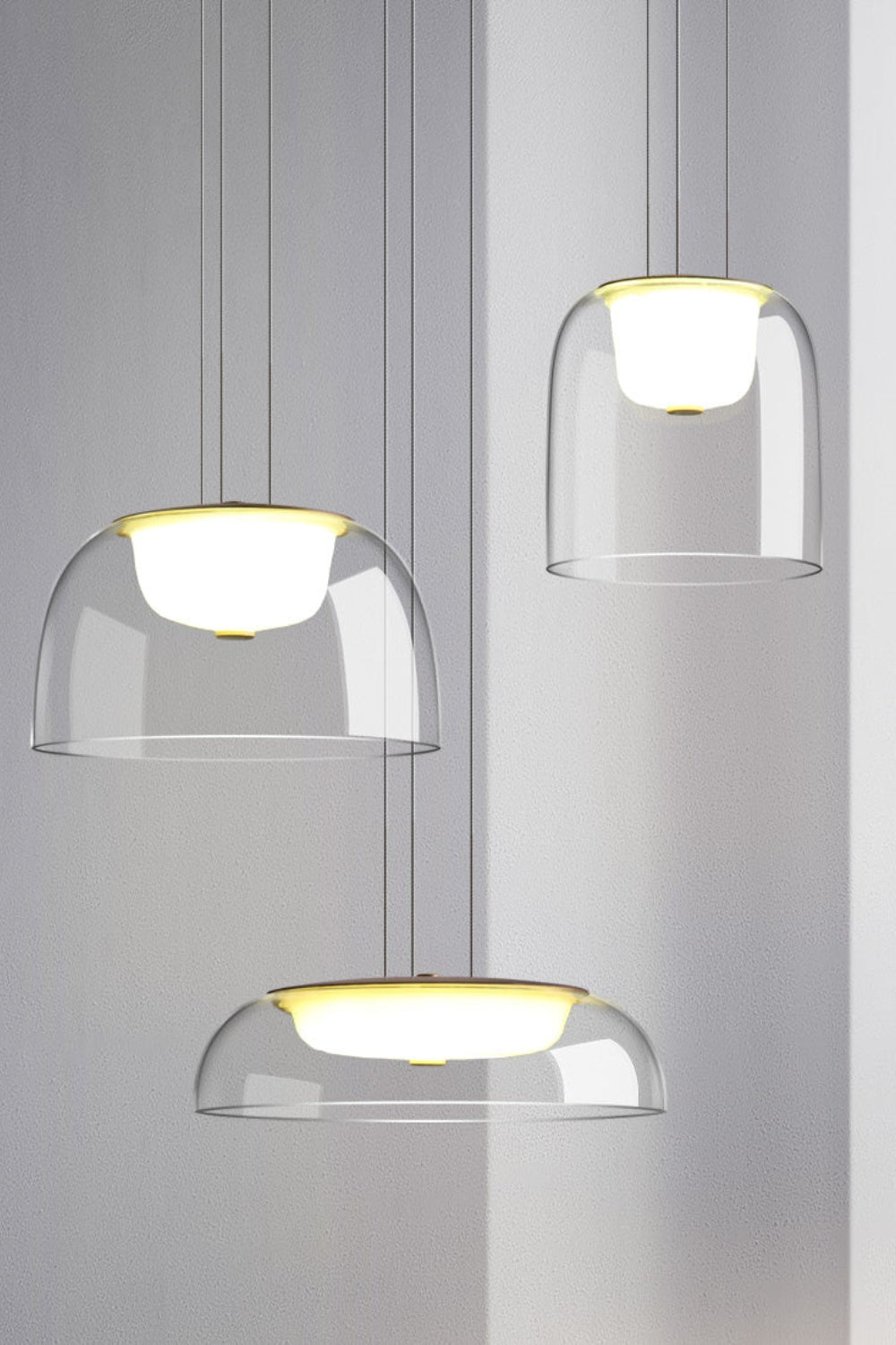 CLIFTON Glass Pendant Light - everlamps