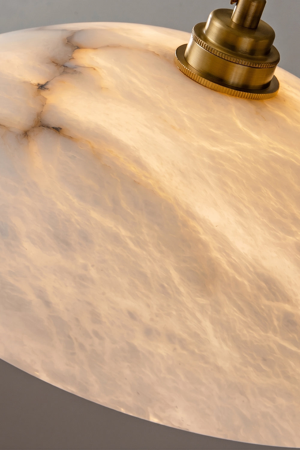 Helios Alabaster Pendant Lamp | detail | Samu Lamp