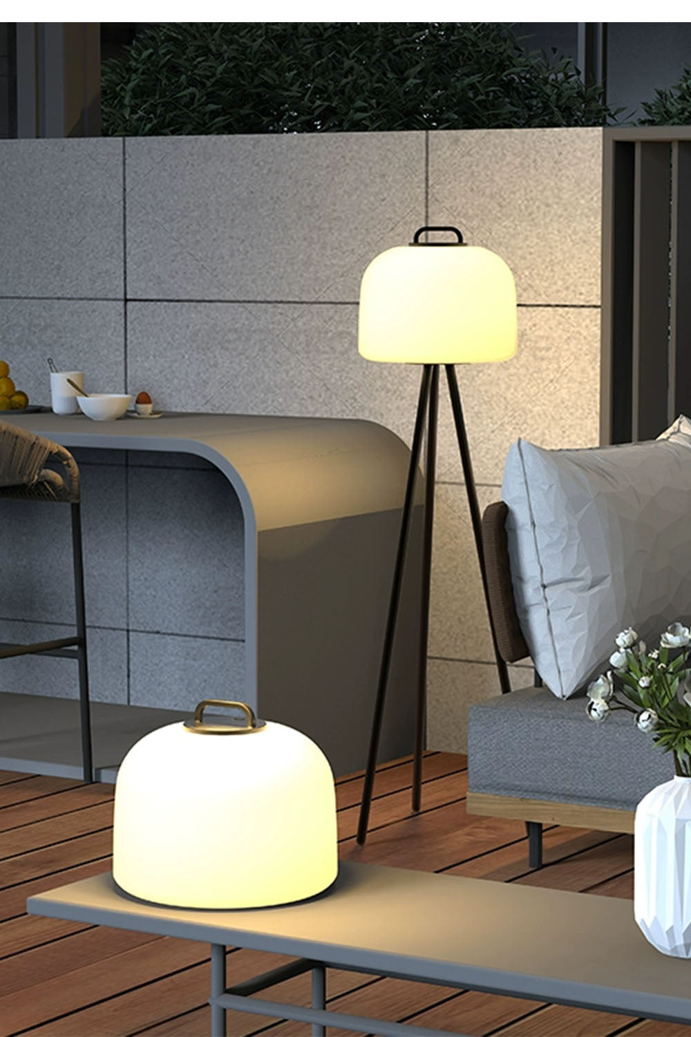 Kettle Tripod Rechargeable Floor Lamp - view 12 | everlamps