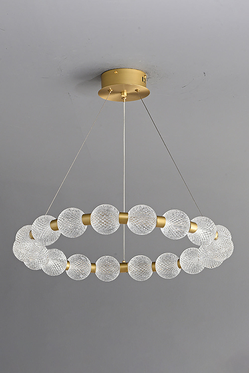Luxury Pearl Ring Chandelier - everlamps