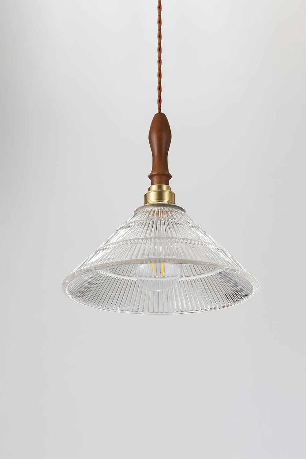 Retro Cone Shape Boston Bowl Pendant Light - view 12 | everlamps