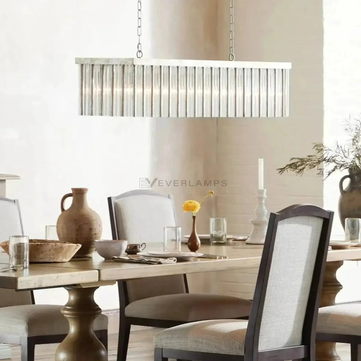 Andalucian Rectangular Chandelier 48’’ 56’’