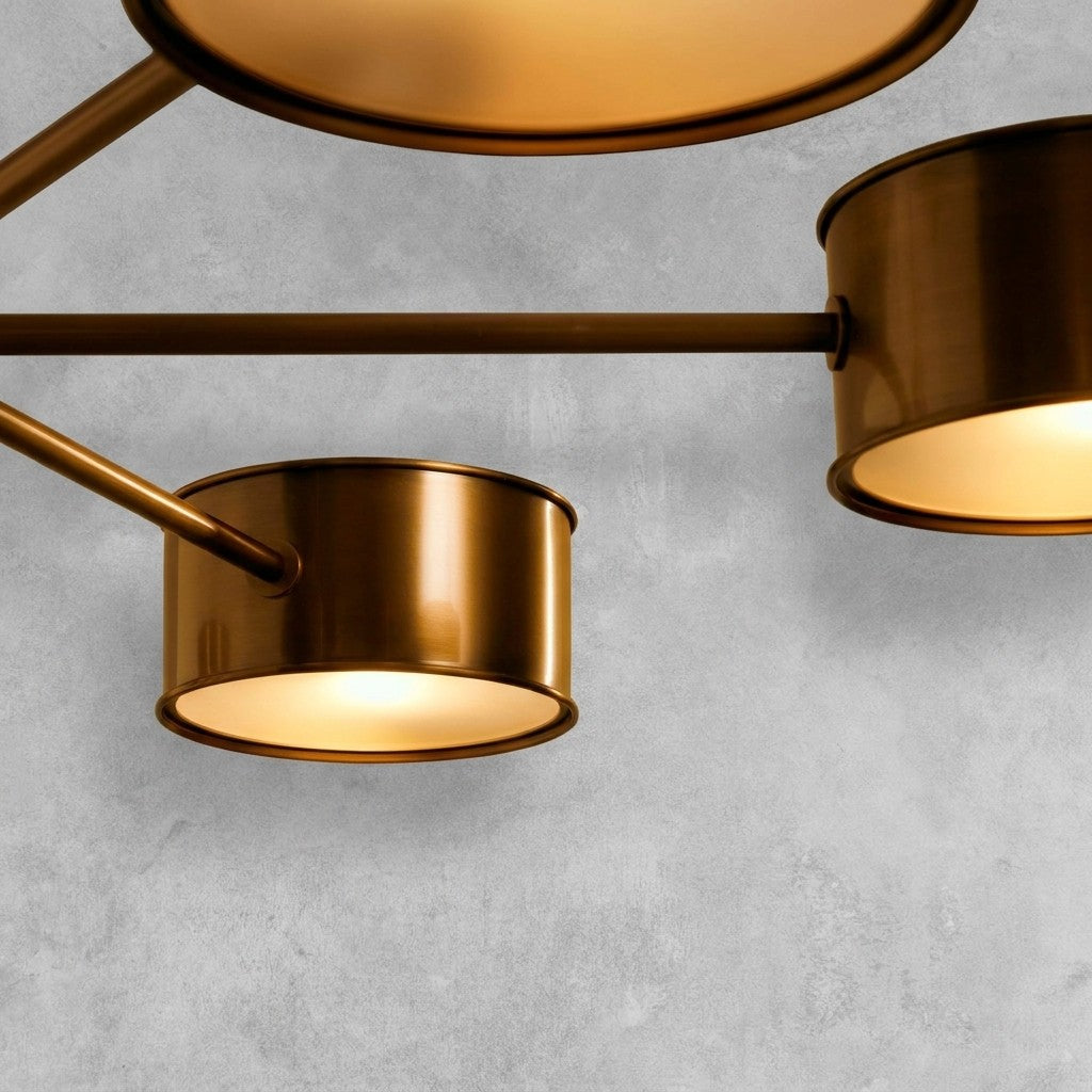 Daphne Metal Round Chandelier