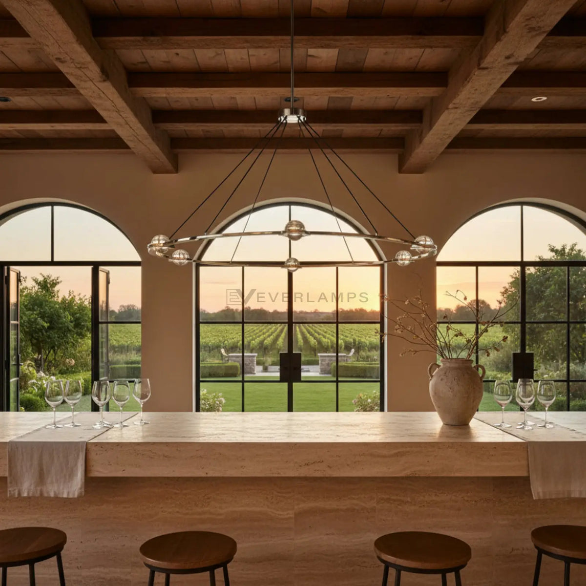 Ecletant Round Chandelier