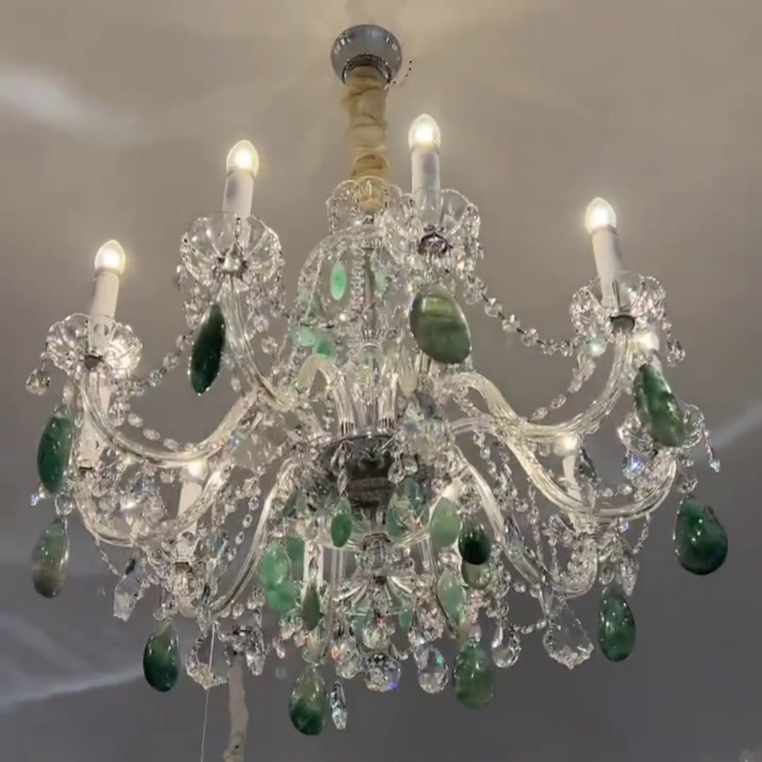 Luxury Rock Crystal Chandelier for Bedroom or Living Room