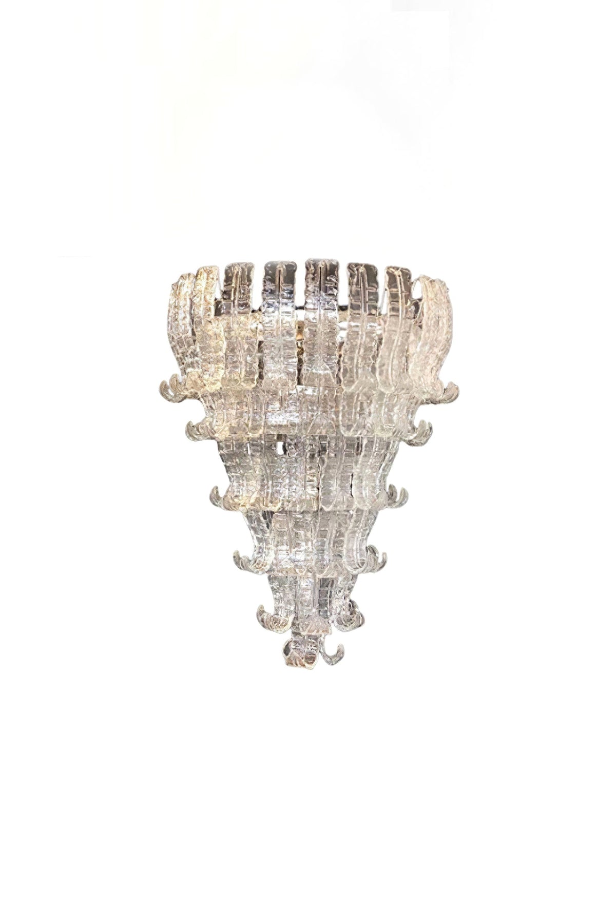 Grand Art Felci Leaf Glass Chandelier | everlamps