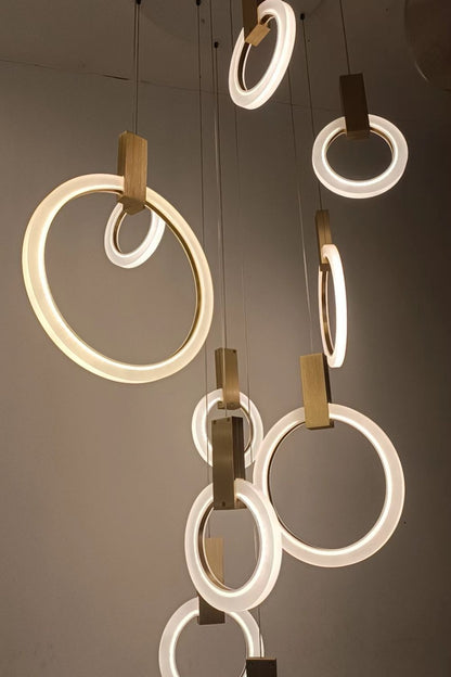 Halo Suspended lights - view 3 | everlamps