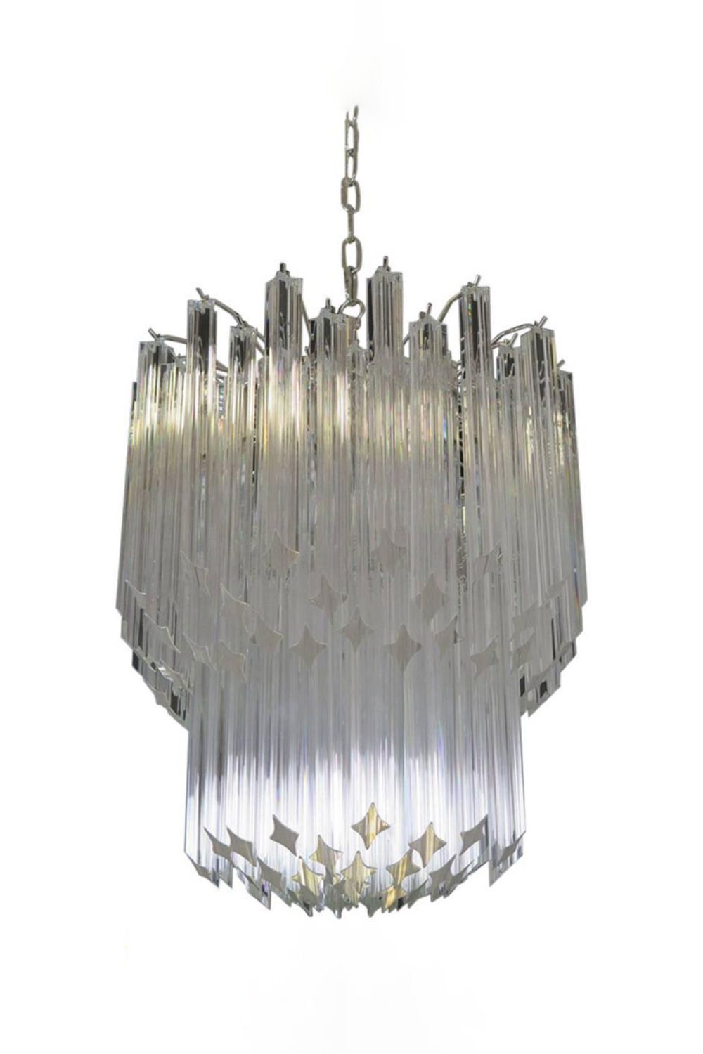 Venini Style Art Quadriedri Chandelier - view 13 | everlamps