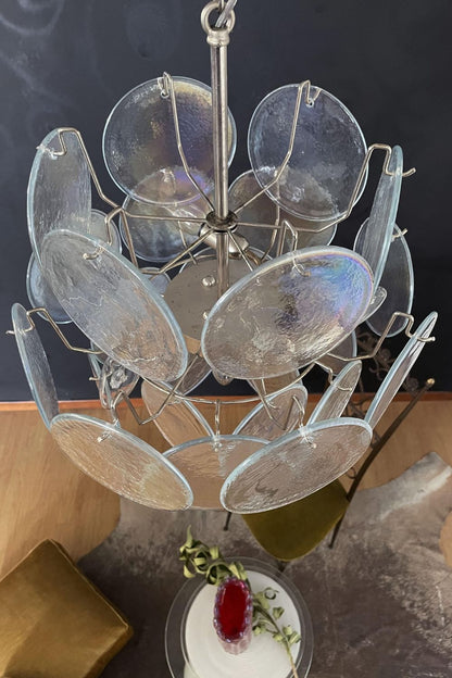 Iridescent Mid-Century Modern Art Chandelier - view 14 | everlamps