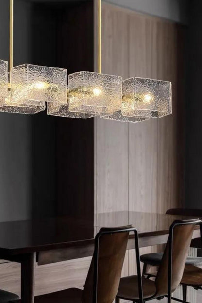 long water ripple Chandelier - view 6 | everlamps