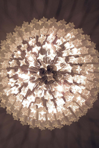 Contemporary Art Quadriedri Prism Chandelier - view 14 | everlamps