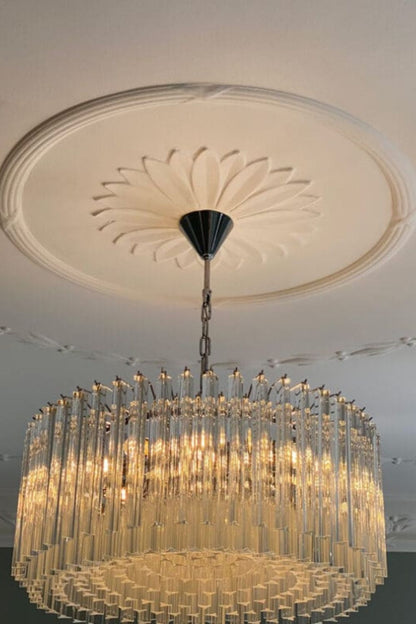 Art Transparent Prism Triedri Chandelier - view 11 | everlamps
