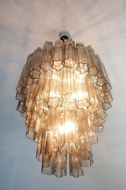 Smoked three-tier Art chandelier - view 8 | everlamps