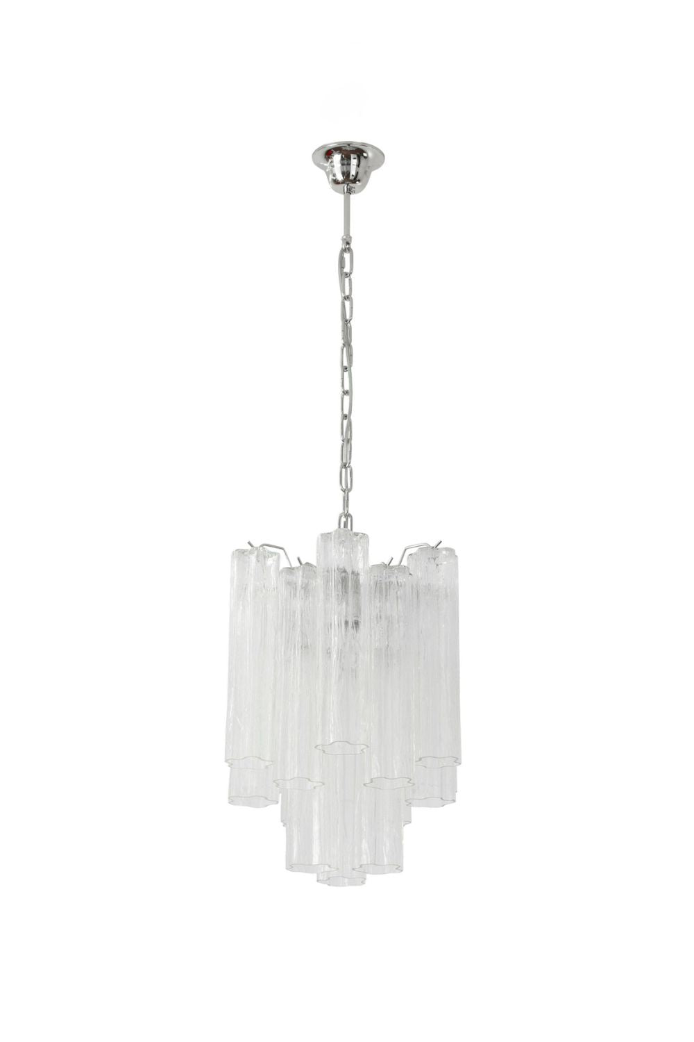 Tronchi Italy clear Art Glass Chandelier | everlamps