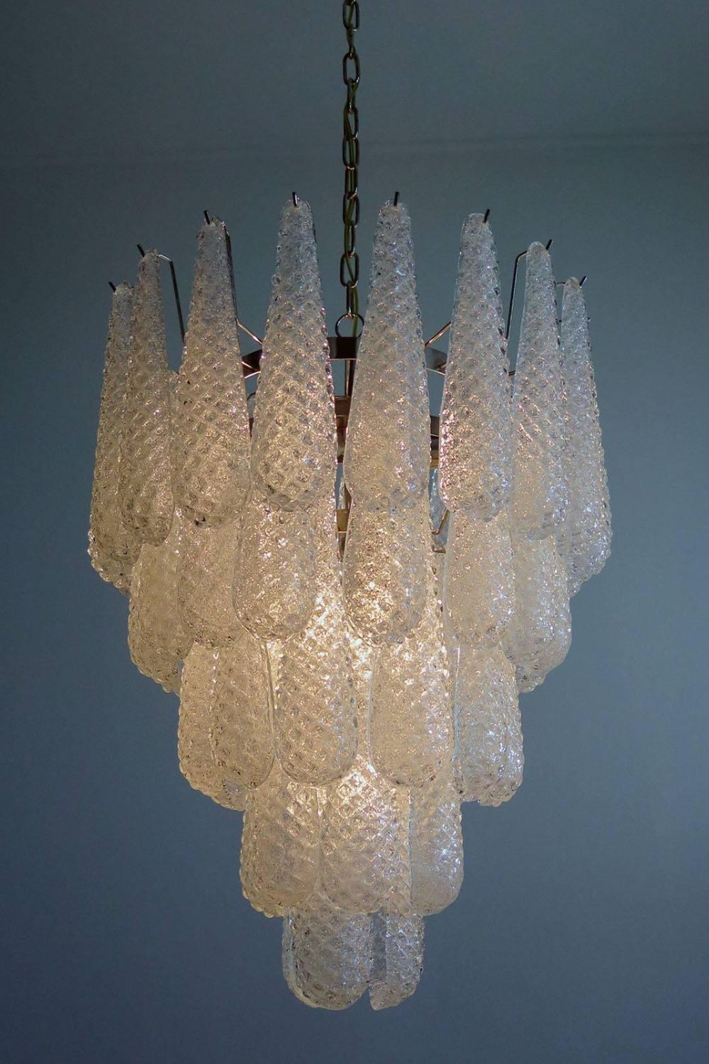 Murano Honeycomb Glass Chandelier - everlamps
