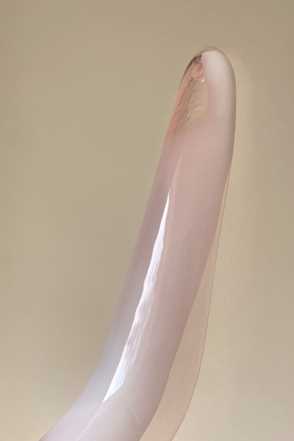 Art Blush Pink Glass Petal Chandelier - view 13 | everlamps