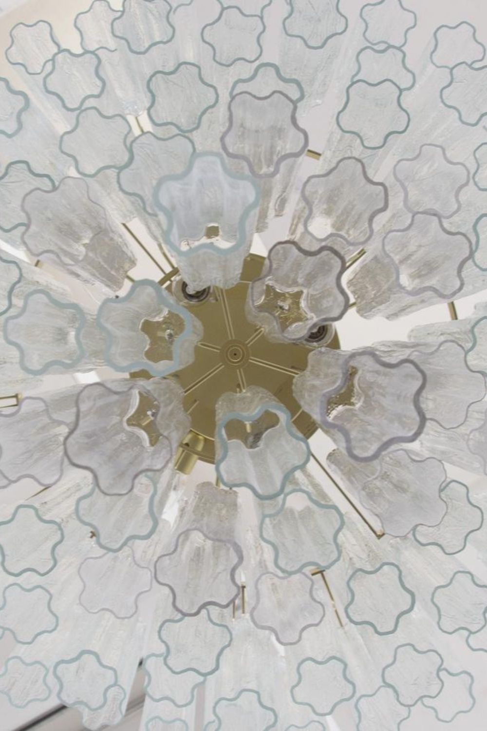 1990s Tronchi Art Glass Cascade Chandelier - view 11 | everlamps
