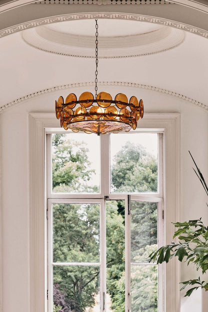 Italian Art glass Lorenzo chandelier - view 4 | everlamps