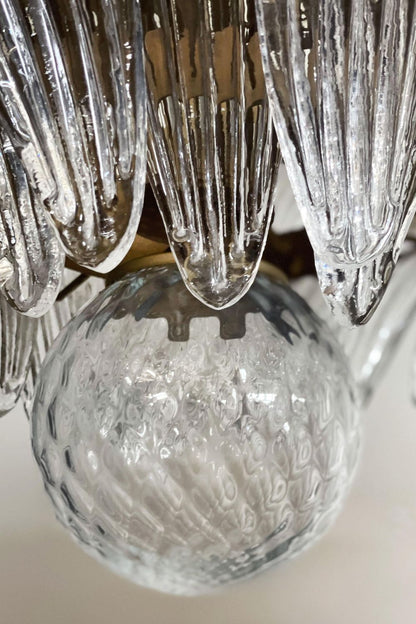 Original Art Palmette Crystal Chandelier - view 14 | everlamps