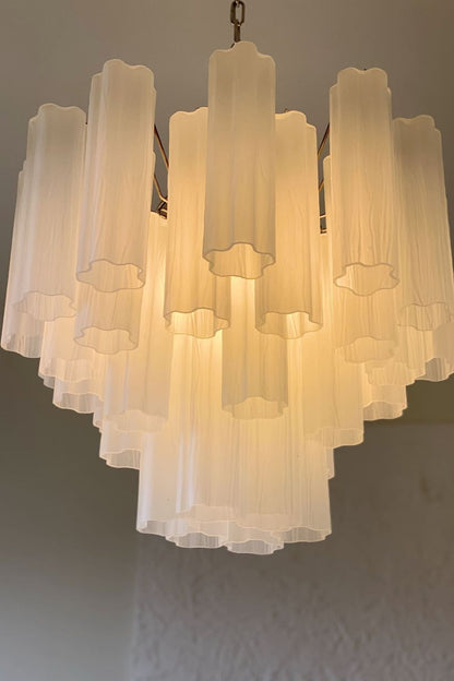 Art Opal Tube  Chandelier - 36 tubes - view 4 | everlamps