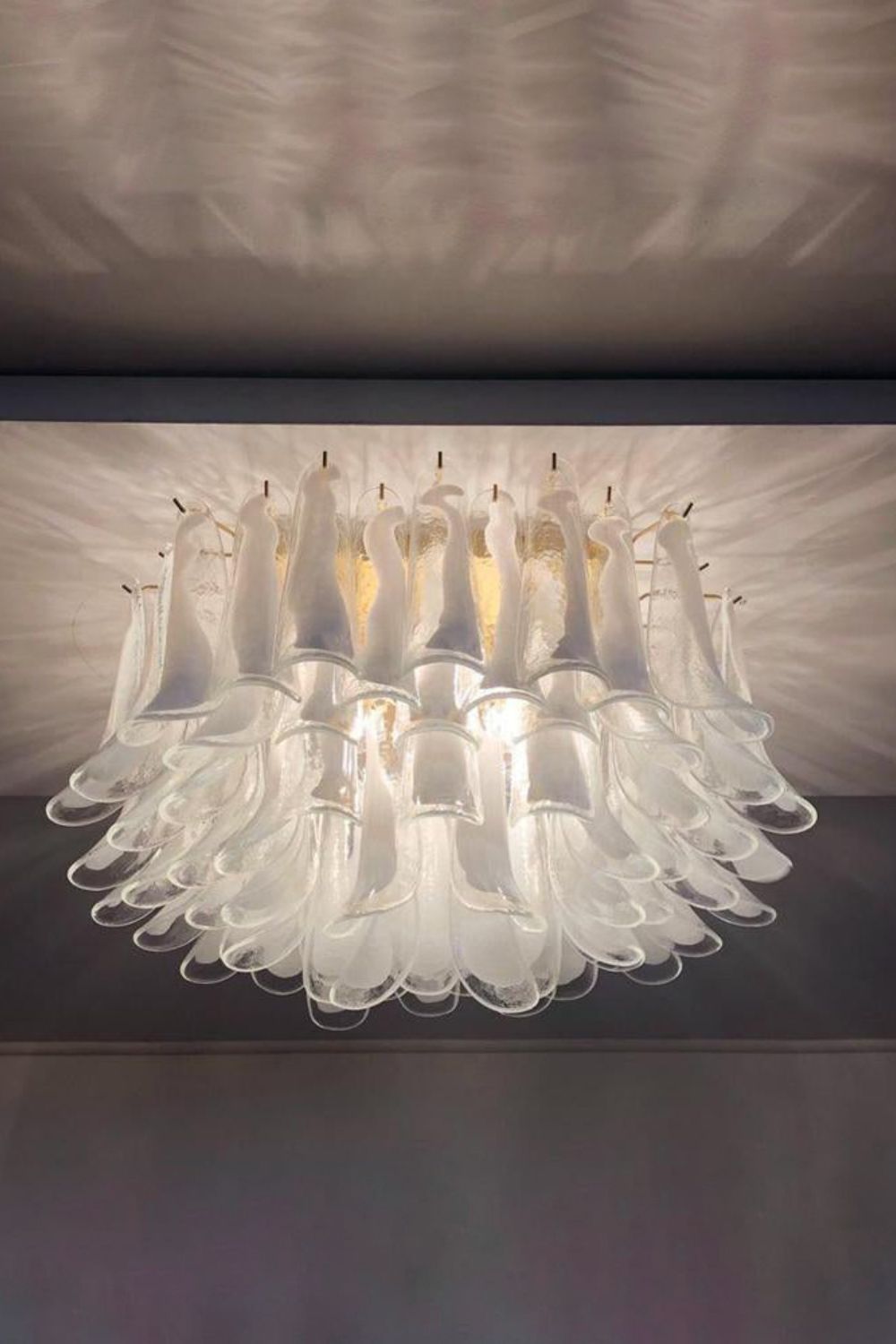Vintage Art Handcrafted Petal Ceiling Lamp - view 2 | everlamps