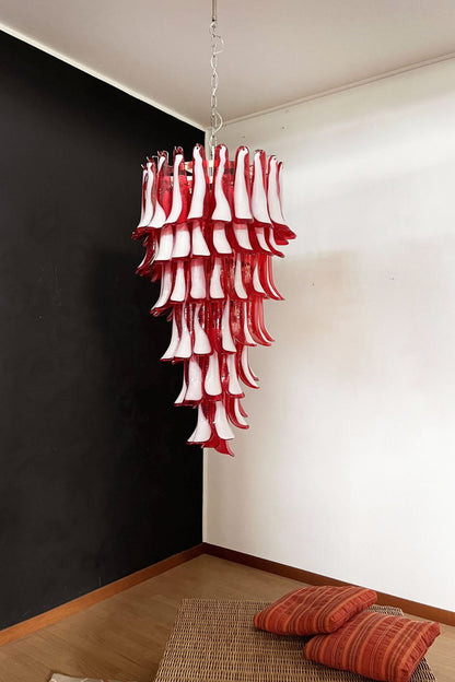 Vintage Italian Art Spiral Chandelier - view 13 | everlamps