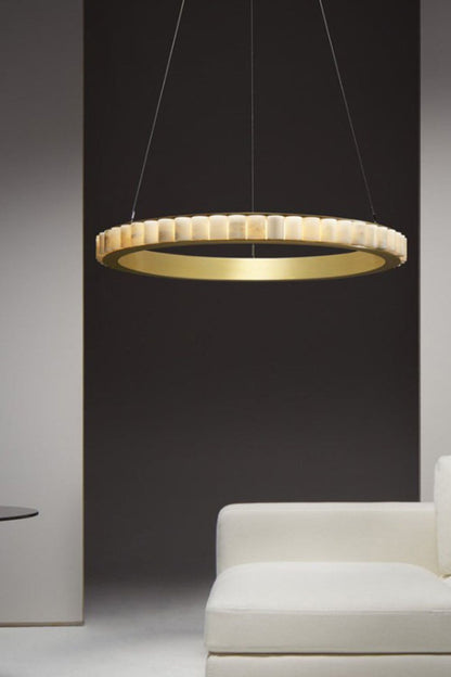Avalon Halo Chandelier - everlamps