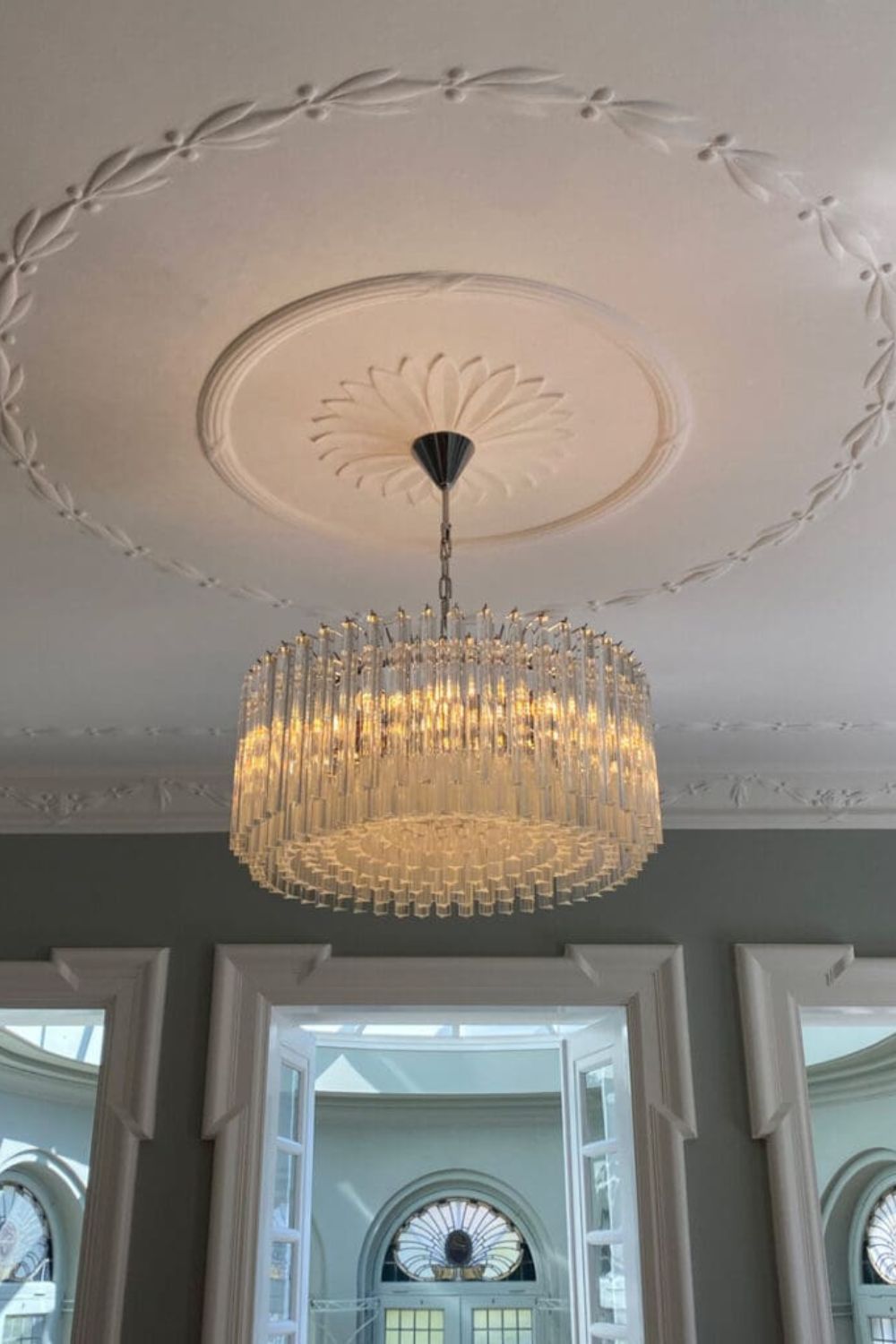 Art Transparent Prism Triedri Chandelier - view 5 | everlamps