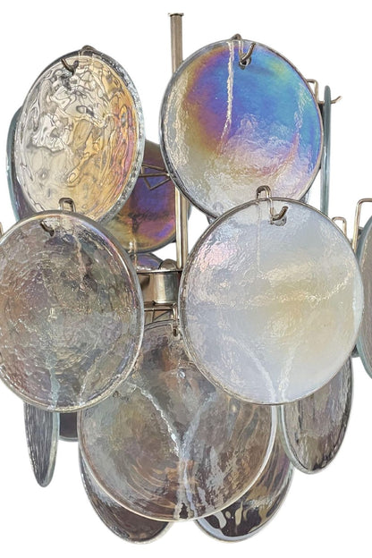 Iridescent Mid-Century Modern Art Chandelier - view 19 | everlamps