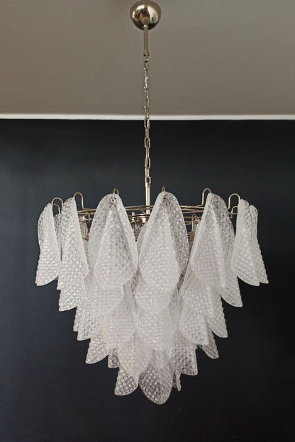 Rondini Transparent Art Glass Chandelier - view 9 | everlamps