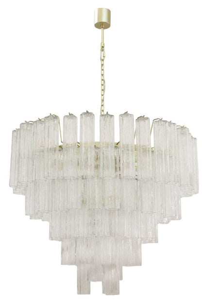 1990s Tronchi Art Glass Cascade Chandelier - view 13 | everlamps