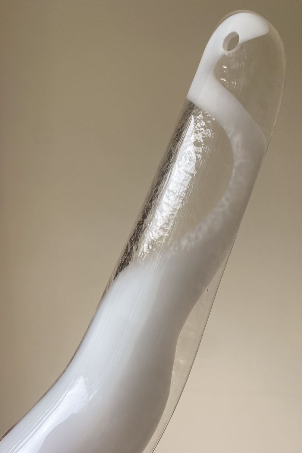 Clear Art Glass Petal Chandelier - view 12 | everlamps