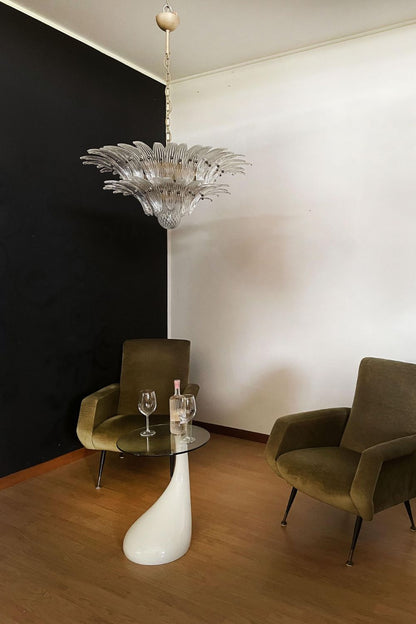 Original Art Palmette Crystal Chandelier - view 5 | everlamps