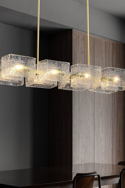 long water ripple Chandelier - view 9 | everlamps