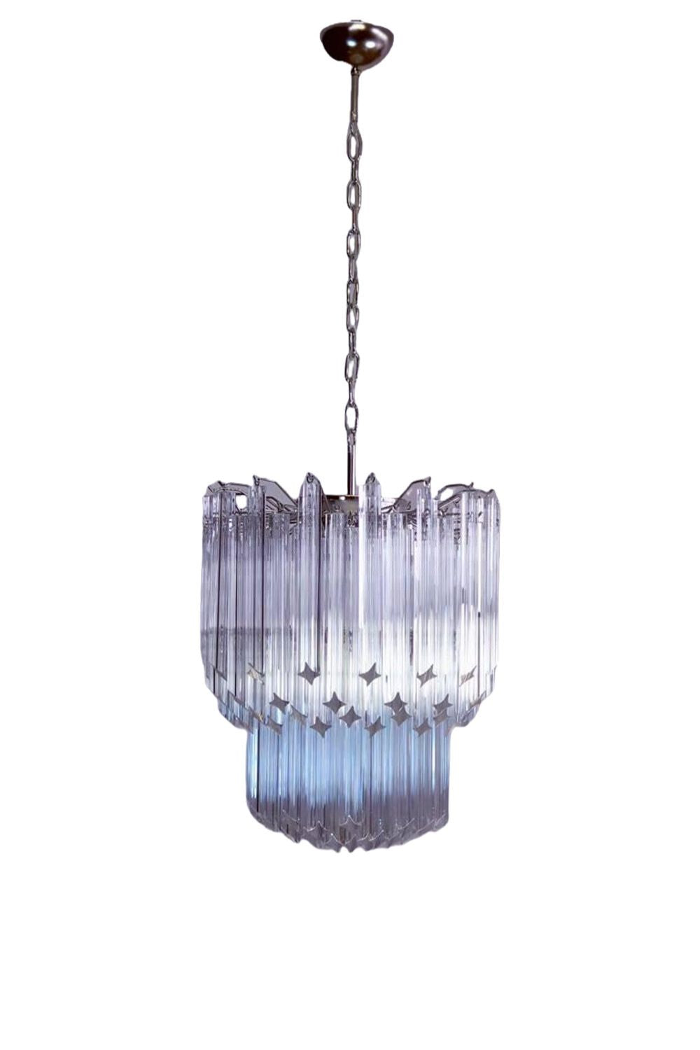 Venini Style Art Quadriedri Chandelier | everlamps