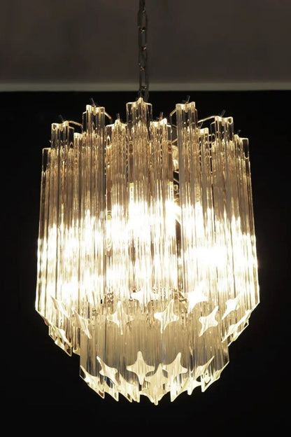 Art Quadriedri Glass Chandelier - view 12 | everlamps