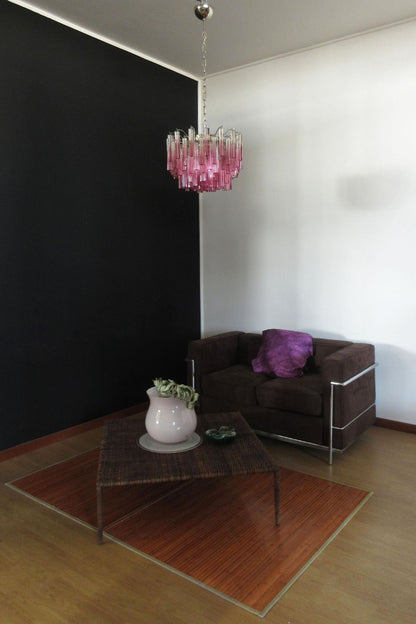Amethyst Art Glass Prism Chandelier - view 7 | everlamps