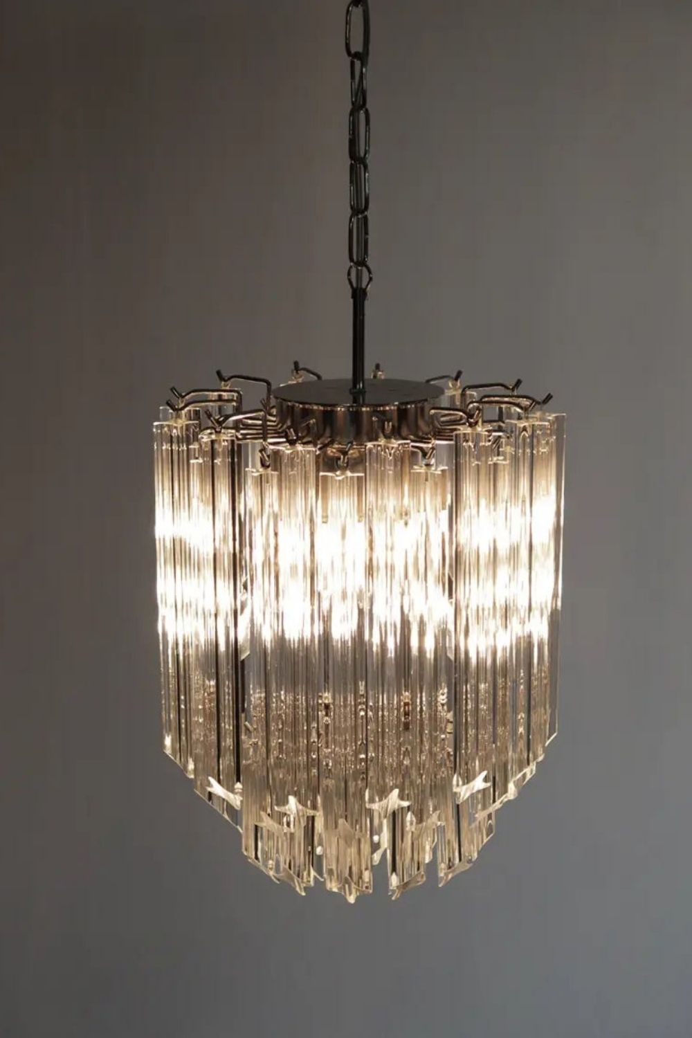 Art Quadriedri Glass Chandelier - view 11 | everlamps