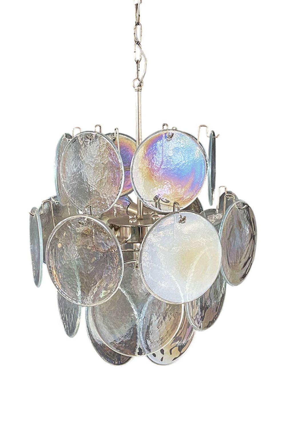 Iridescent Mid-Century Modern Art Chandelier - view 18 | everlamps