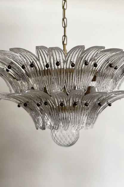 Original Art Palmette Crystal Chandelier - view 13 | everlamps