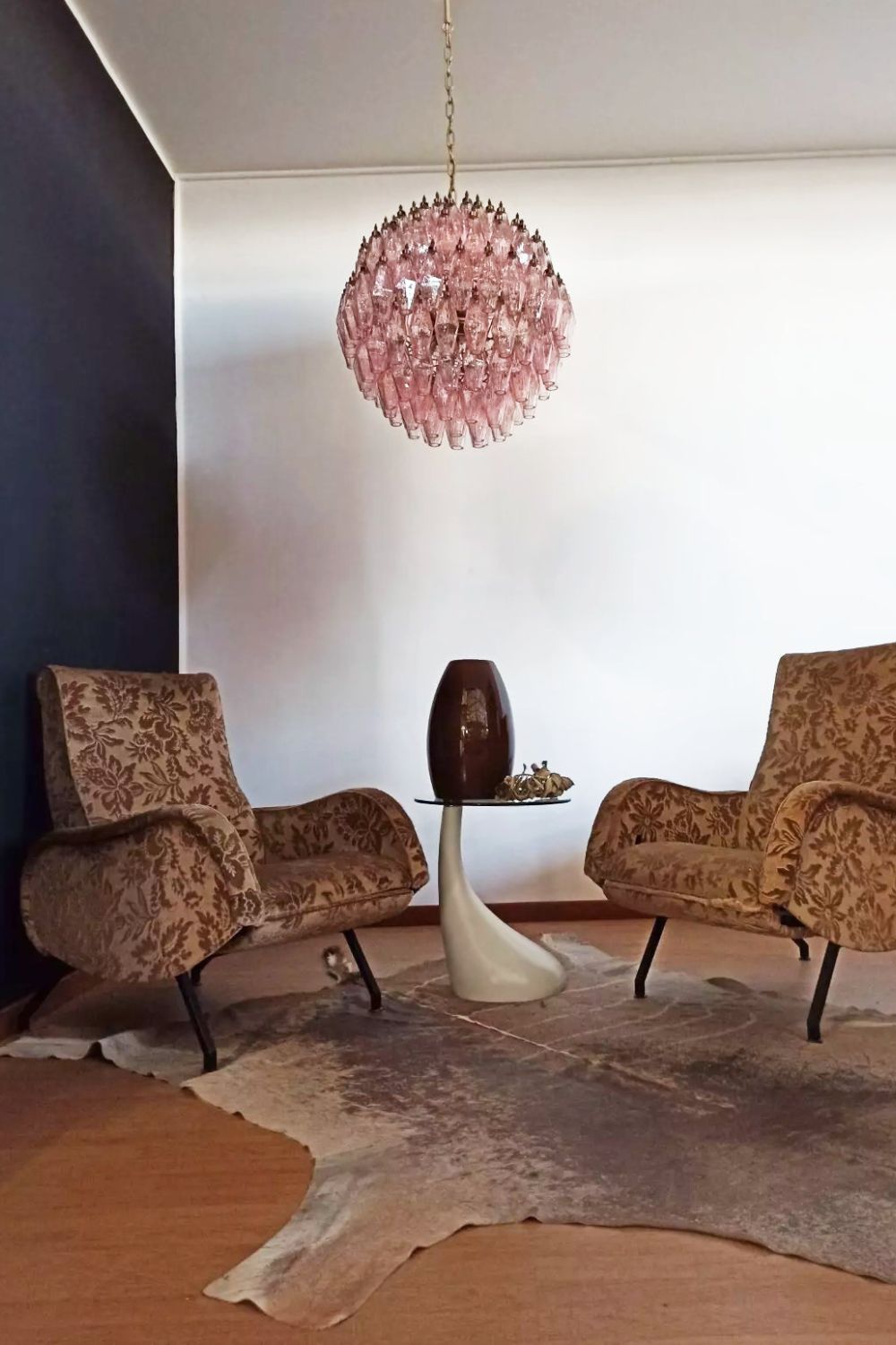 Vintage Art Sphere Chandelier - view 4 | everlamps