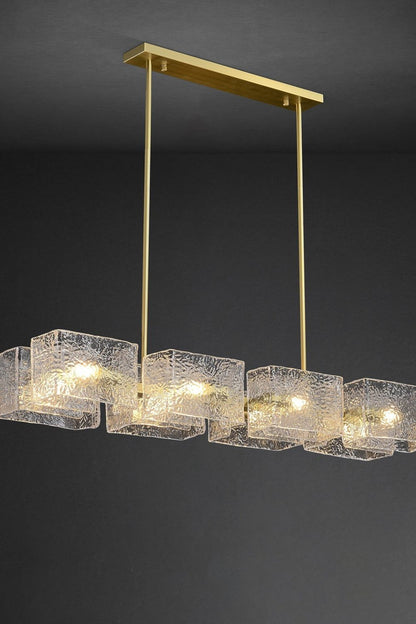 long water ripple Chandelier - view 8 | everlamps