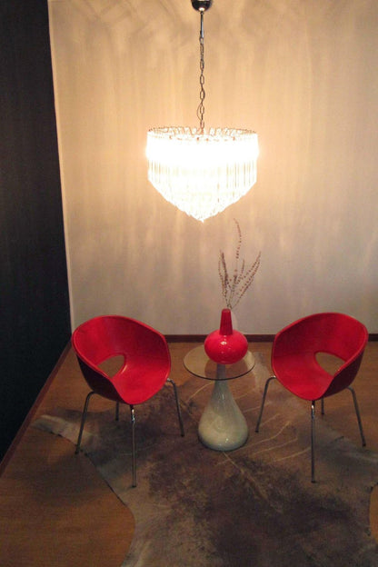 Contemporary Art Quadriedri Prism Chandelier - view 4 | everlamps
