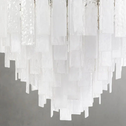 Tidelle Clear Glass Chandelier Large