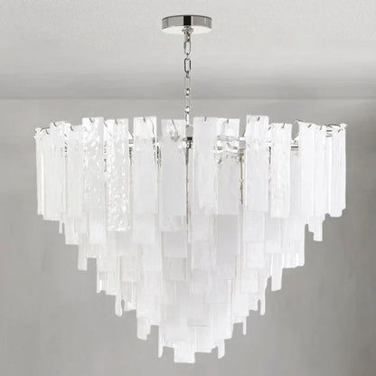 Tidelle Clear Glass Chandelier Large